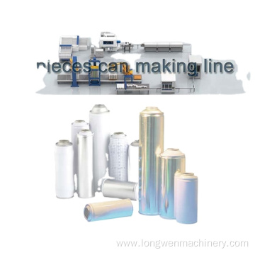 Aerosol Can body 3-piece can making line